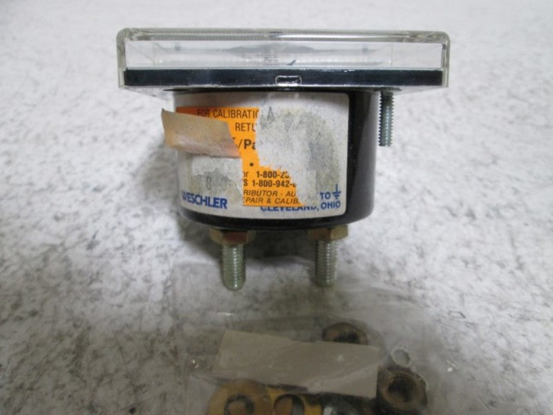 WESCHLER GX-332 PANEL METER 15-0-15 DC AMPERS  NSMP