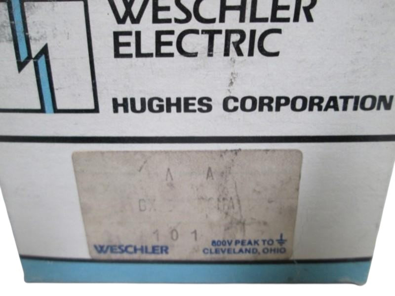 WESCHLER GX-332 PANEL METER 1-0-1 DC MILLIAMPERS  NSMP