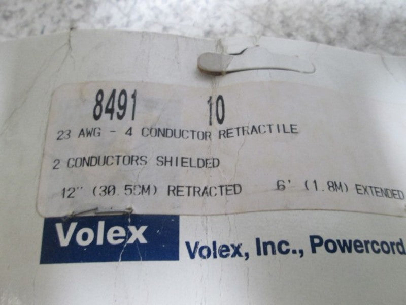 VOLEX 8491 POWER CORD  NSNP IN A BAG