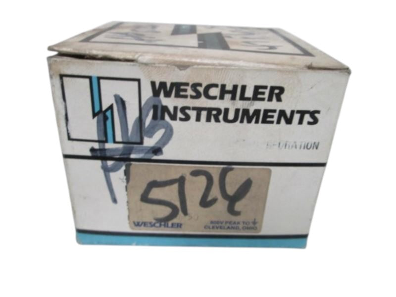 WESCHLER GX-332 PANEL METER 0-50 DC AMPERES  NSMP