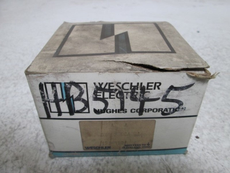 WESCHLER GX-352 PANEL METER 150-0-150 DC AMPERES  NSMP