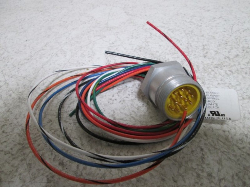 BALLUFF R0CCA-12-L-18C-010F 12-PIN MALE CONNECTOR  NSNP