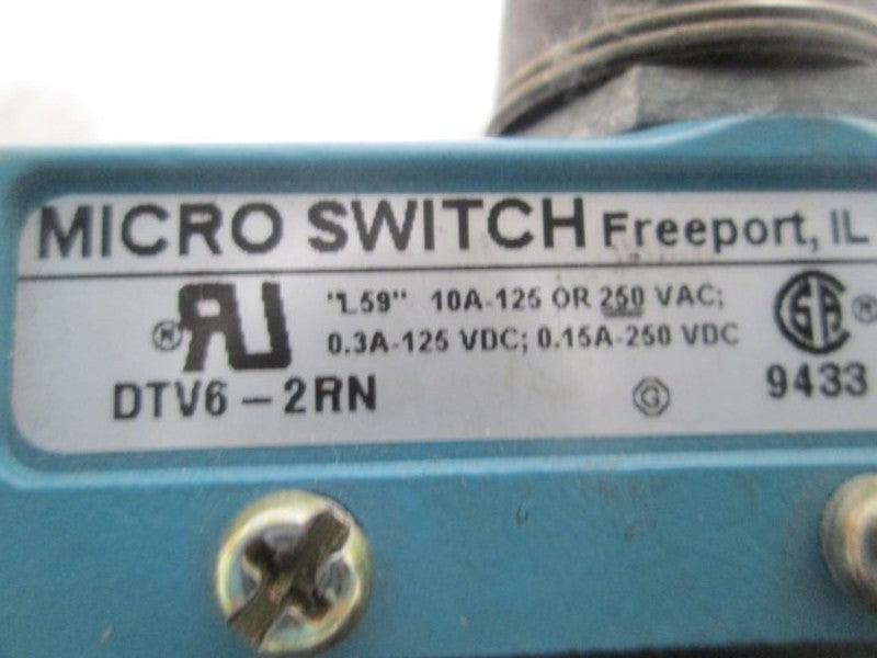 MICRO SWITCH DTV6-2RN LIMIT SWITCH  NSNP