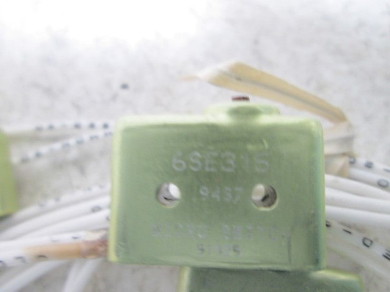 HONEYWELL 6SE315 SEALED SWITCH  NSMP