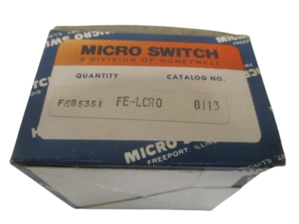 MICRO SWITCH FE-LCR0 RELAY SOCKET 8 PIN  NSMP