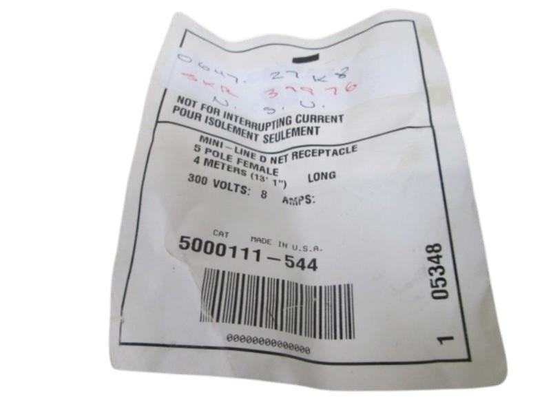 CROUSE-HINDS 5000111-544 RECEPTACLE 5PIN FEMALE  NSNP IN A BAG