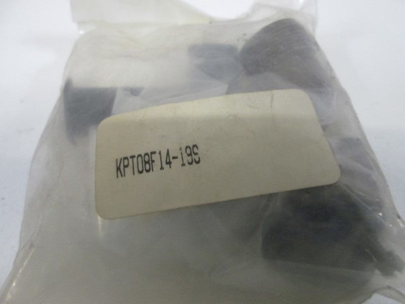 ITT KPT08F14-19S CIRCULAR CONNECTOR PLUG SIZE 14  NSNP IN A BAG