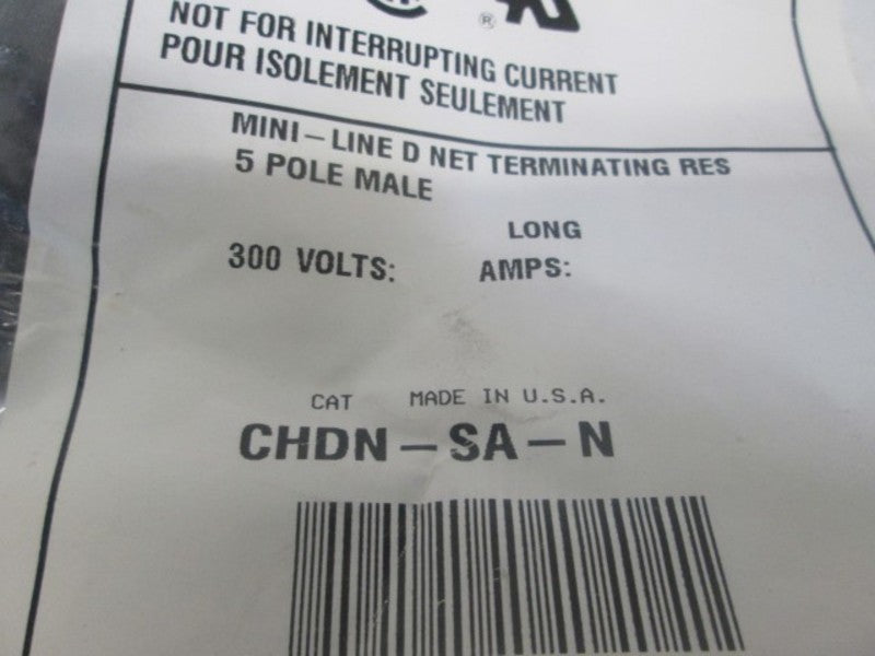 COOPER CHDN-SA-N TERMINATOR MALE MINI-LINE D-NET 5 POLE  NSNP IN A BAG