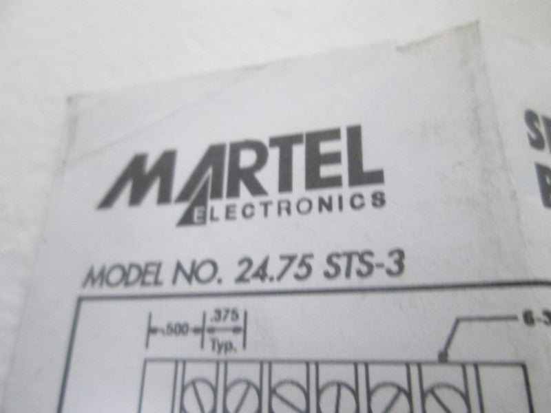 MARTEL SERIES 2400 24VDC/.175 AMP PROCESS POWER PACK  NSMP