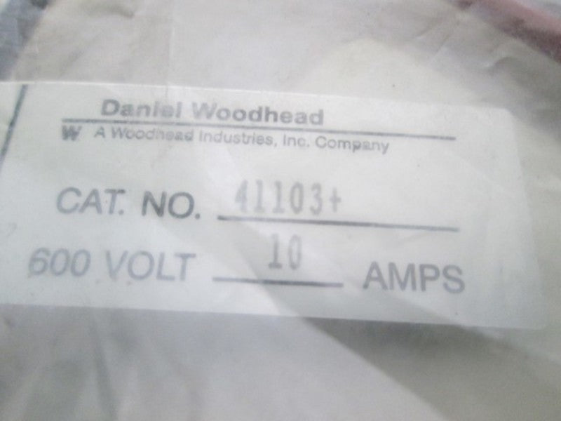 DANIEL WOODHEAD 41103+ RECEPTACLE  NSMP
