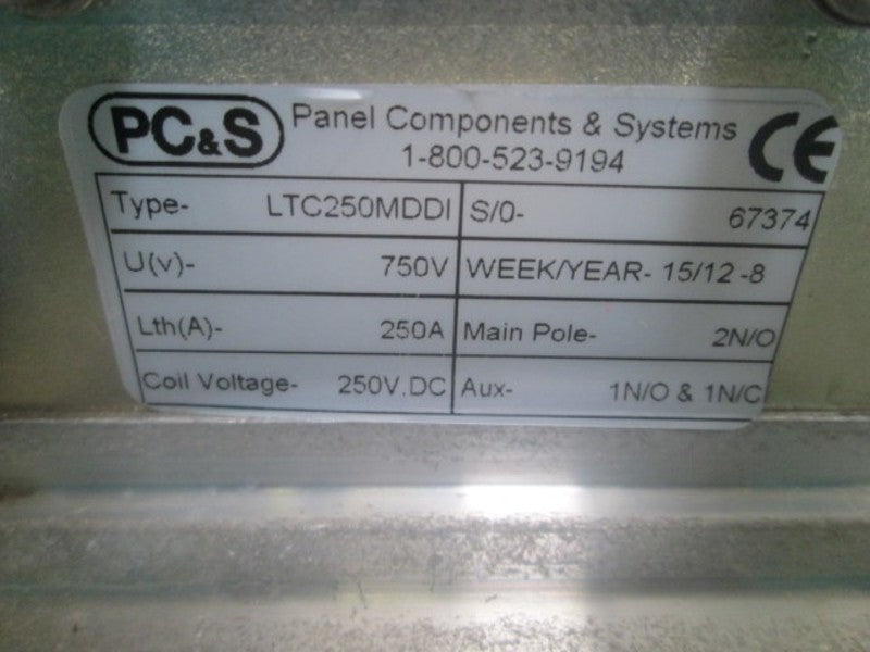 PC&S LTC250MDDI (AS PICTURED)  NSNP