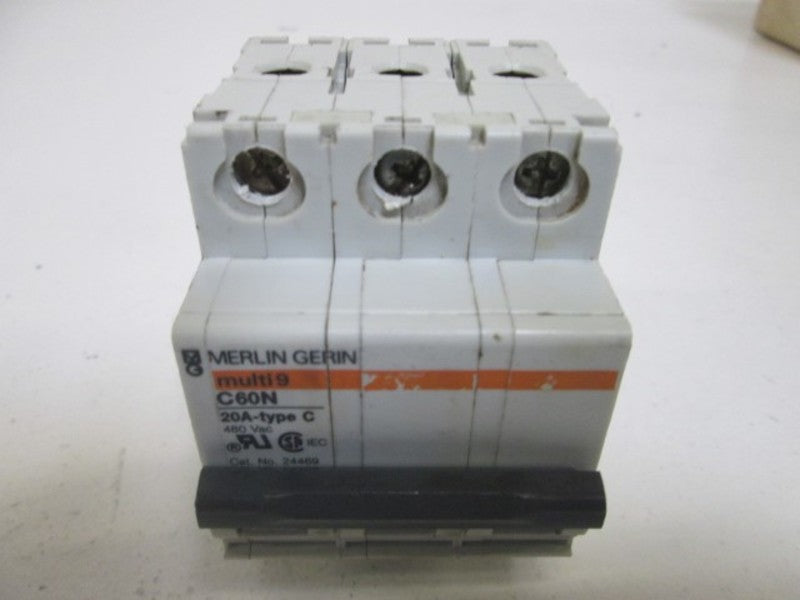 MERLIN GERIN 24469 CIRCUIT BREAKER 20A  UNMP