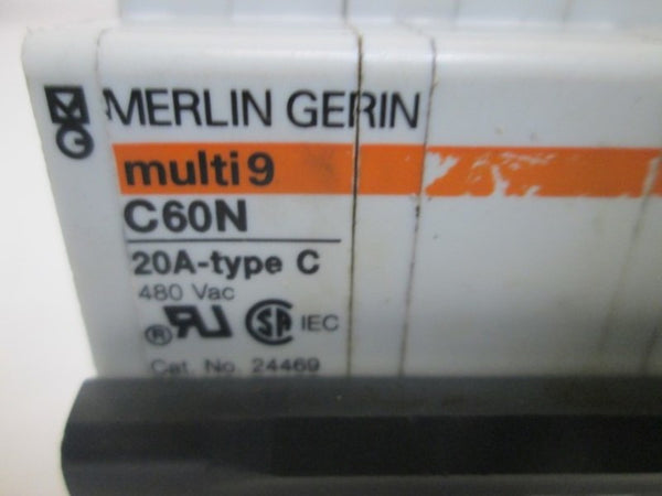 MERLIN GERIN 24469 CIRCUIT BREAKER 20A  UNMP