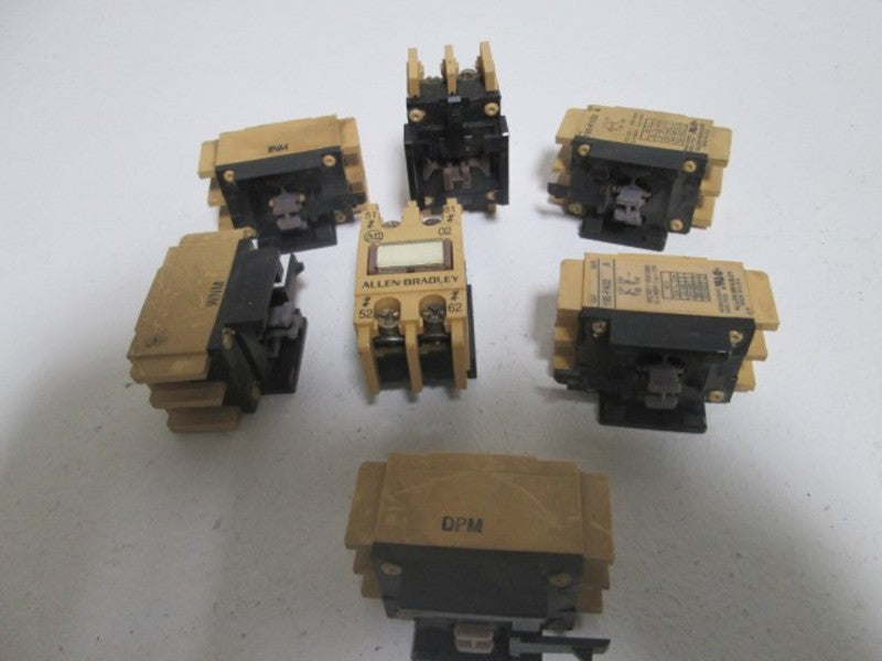 LOT OF 7 INDUSTRIAL SPARE PART 195-FA02 SER A UNMP