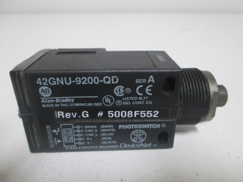 INDUSTRIAL SPARE PART 42GNU-9200-QD SER. A UNMP