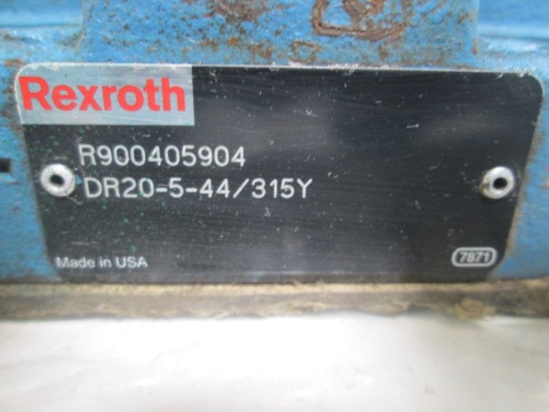 REXROTH DR20-5-44/315Y PRESSURE REDUCING VALVE  UNMP