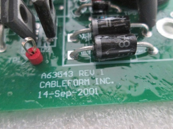 CABLEFORM A63543 PC BOARD DRIVER ASSEMBLY  NSNP