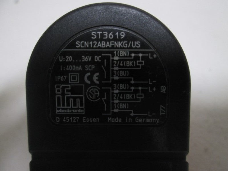IFM EFECTOR ST3619 NSMP