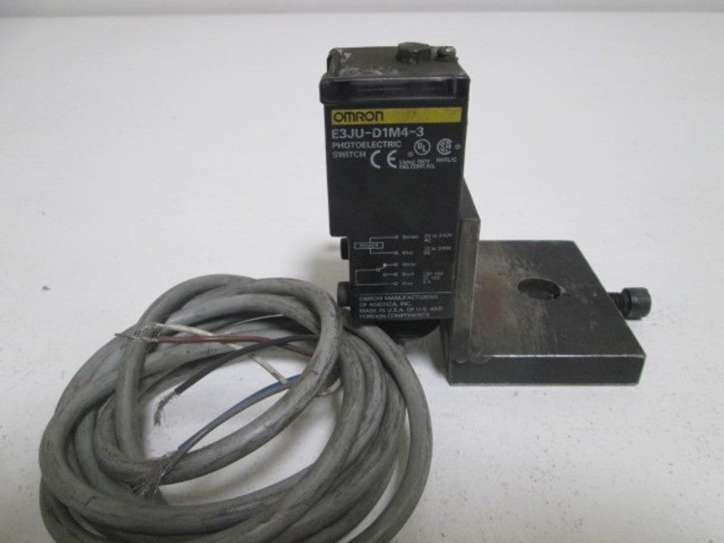 OMRON E3JU-D1M4-3 PHOTOELECTRIC SENSOR  UNMP