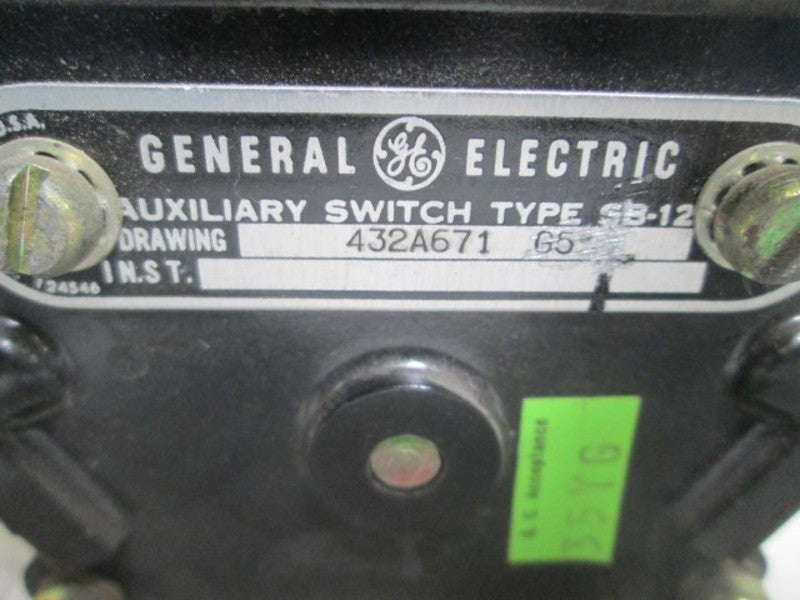 GENERAL ELECTRIC 432A671-G5  UNMP