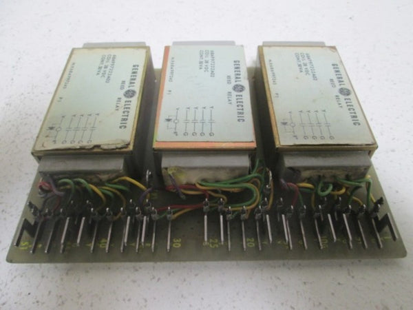 GENERAL ELECTRIC IC3600KRSC2 RELAY BOARD  UNMP
