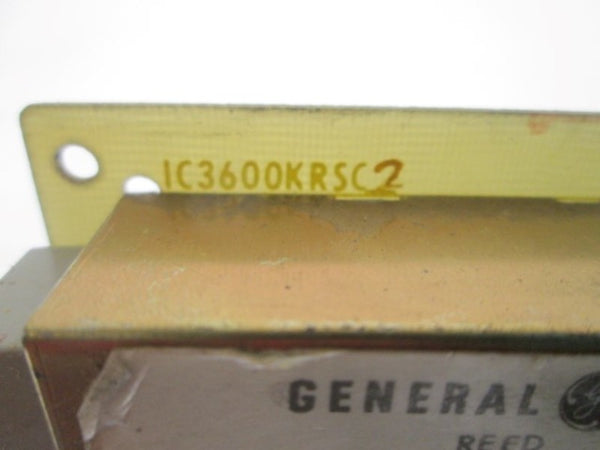 GENERAL ELECTRIC IC3600KRSC2 RELAY BOARD  UNMP