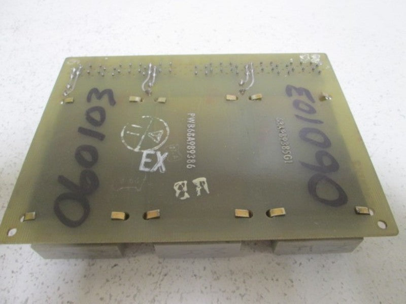 GENERAL ELECTRIC IC3600KRSC2 RELAY BOARD  UNMP