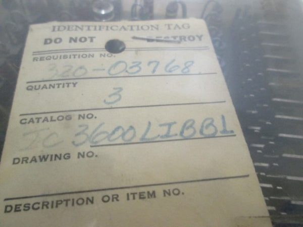 GENERAL ELECTRIC IC3600LIBB1A INPUT BUFFER BOARD  NSMP