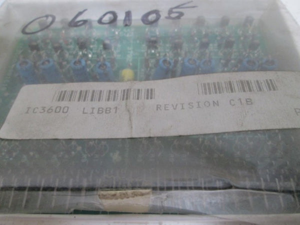 GENERAL ELECTRIC IC3600LIBB1C1B INPUT BUFFER PCB CIRCUIT BOARD  NSMP