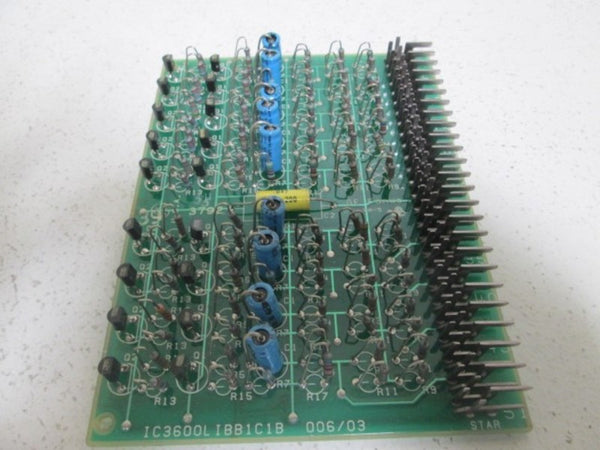 GENERAL ELECTRIC IC3600LIBB1C1B INPUT BUFFER PCB CIRCUIT BOARD  NSMP