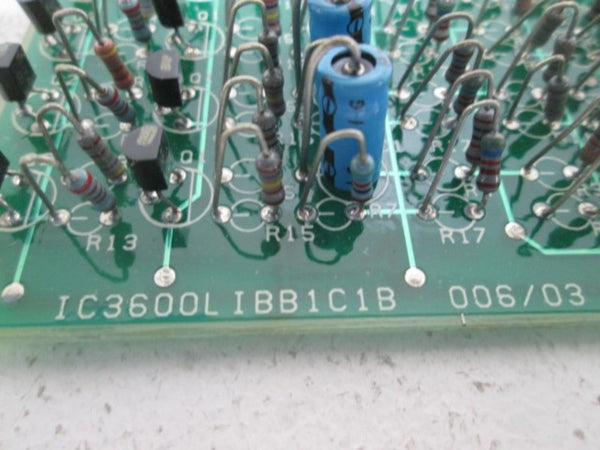 GENERAL ELECTRIC IC3600LIBB1C1B INPUT BUFFER PCB CIRCUIT BOARD  NSMP