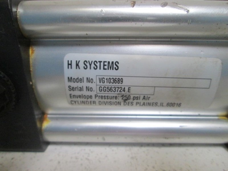 H K SYSTEMS VG103689 2" 250PSI NSNP