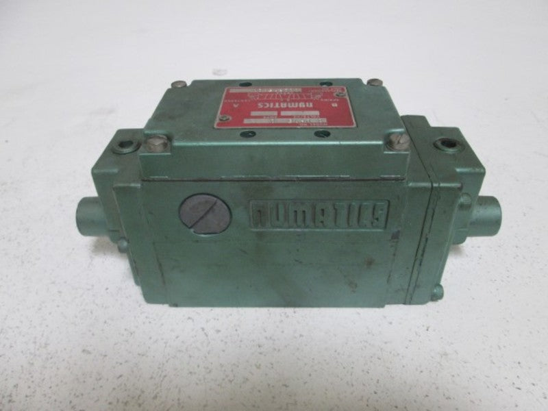 NUMATICS 3 DPR5 HIGH FLOW DOUBLE SOLENOID VALVE  UNMP