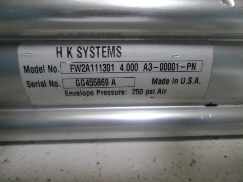 HK SYSTEMS FW2A111301 4.000 A3-00001-PN HYDRAULIC CYLINDER  UNMP