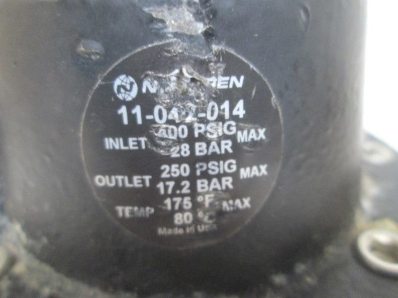 NORGREN 11-042-014 1IN 10-400PSI UNMP