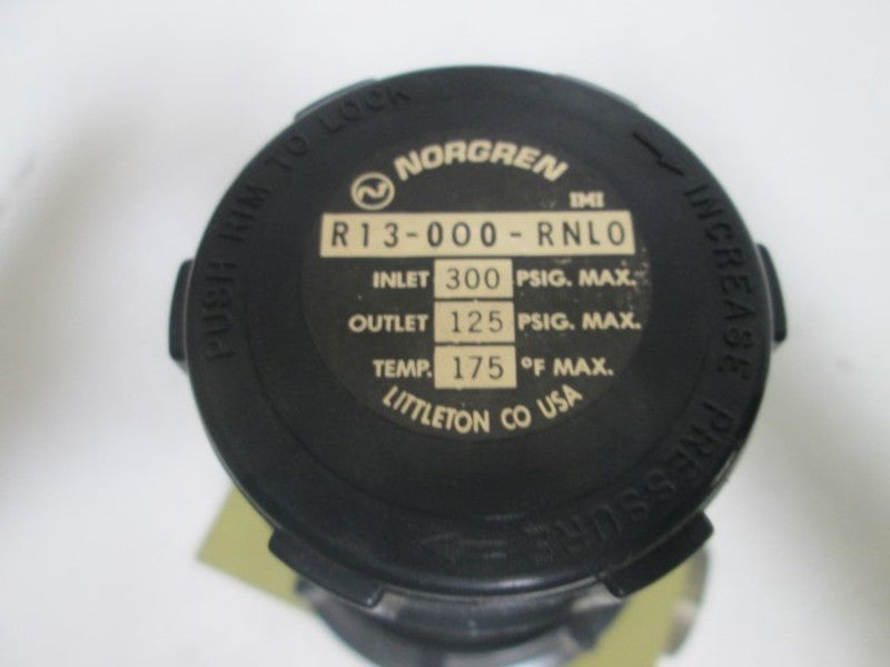 NORGREN R13-000-RNL0 300PSI NSNP