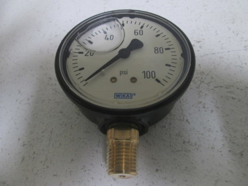 WIKA 9678000 COMMERCIAL GAUGE TYPE 113.13 2.5"  NSMP
