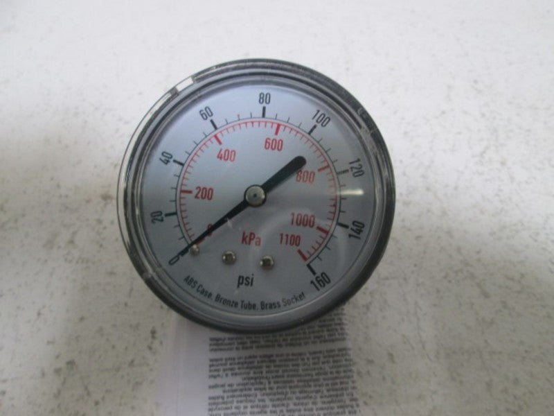 4FME6 PRESSURE GAUGE 2 1/2" 0-160 PSI  NSMP