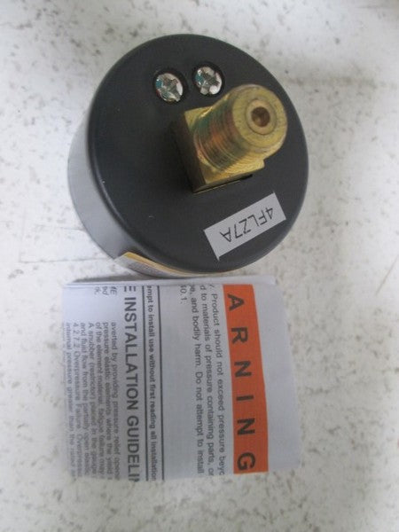 4FLZ7 PRESSURE GAUGE 1 1/2" 0-100 PSI  NSMP