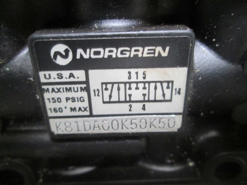 NORGREN K81DA00-K50-K50 UNMP