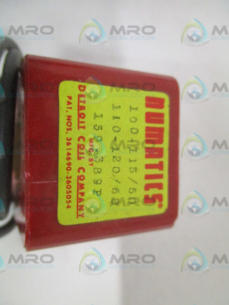 NUMATICS 139-389P 100-115V 110-120V NSNP