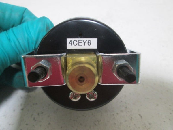 4CEY6 PANEL MOUNT PRESSURE GAUGE 0-30 PSI  NSNP