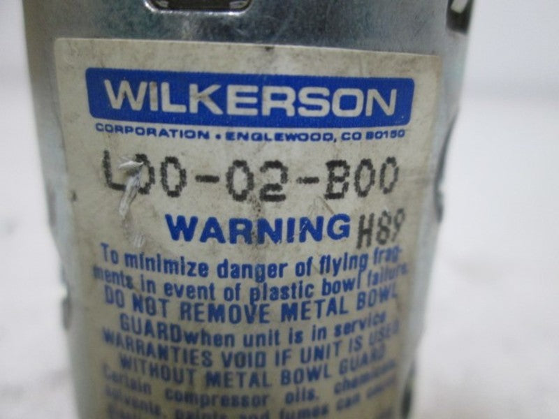 WILKERSON L00-02-B00 UNMP