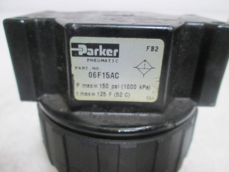 PARKER 06F15AC 1/4" 40 MIC UNMP