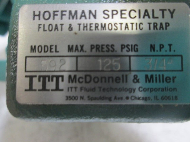 ITT 401686 125 PSIG 3/4"  NSMP