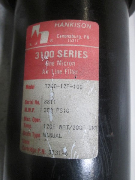 HANKISON T200-12F-100 NSNP