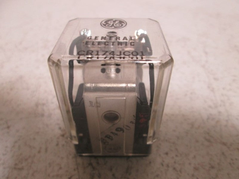 GENERAL ELECTRIC CR174JC01 RELAY 8 BLADE  NSMP