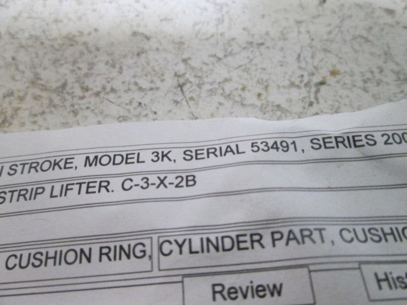 LOT OF 3 ANKER HOLTH CUSHION RING MODEL 3K NSNP