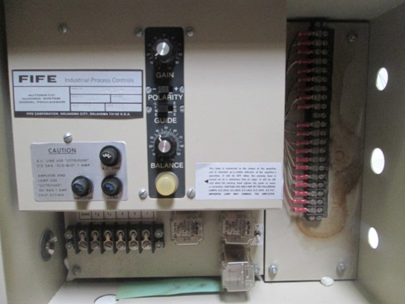 FIFE A2L-116-ABA AUTOMATIC GUIDING PROCESSOR 115V  UNMP
