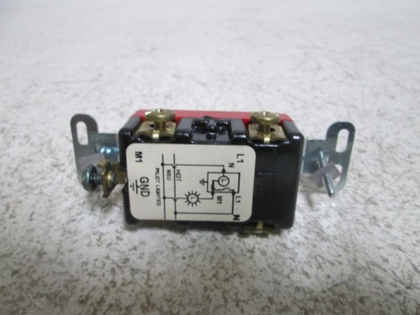 PASS & SEYMOUR 20AC1-RPL7 WIRE SP PILOT RED  NSMP